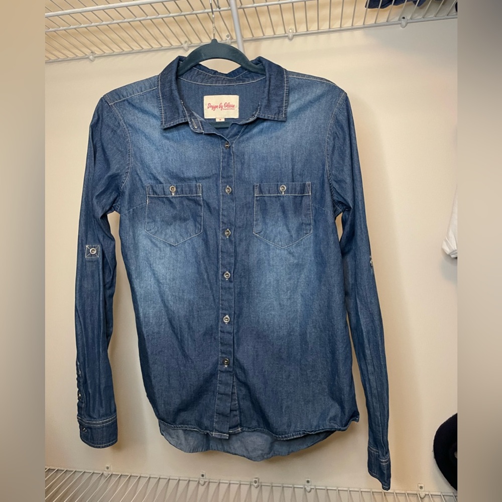 Denim Shirt, Women’s M